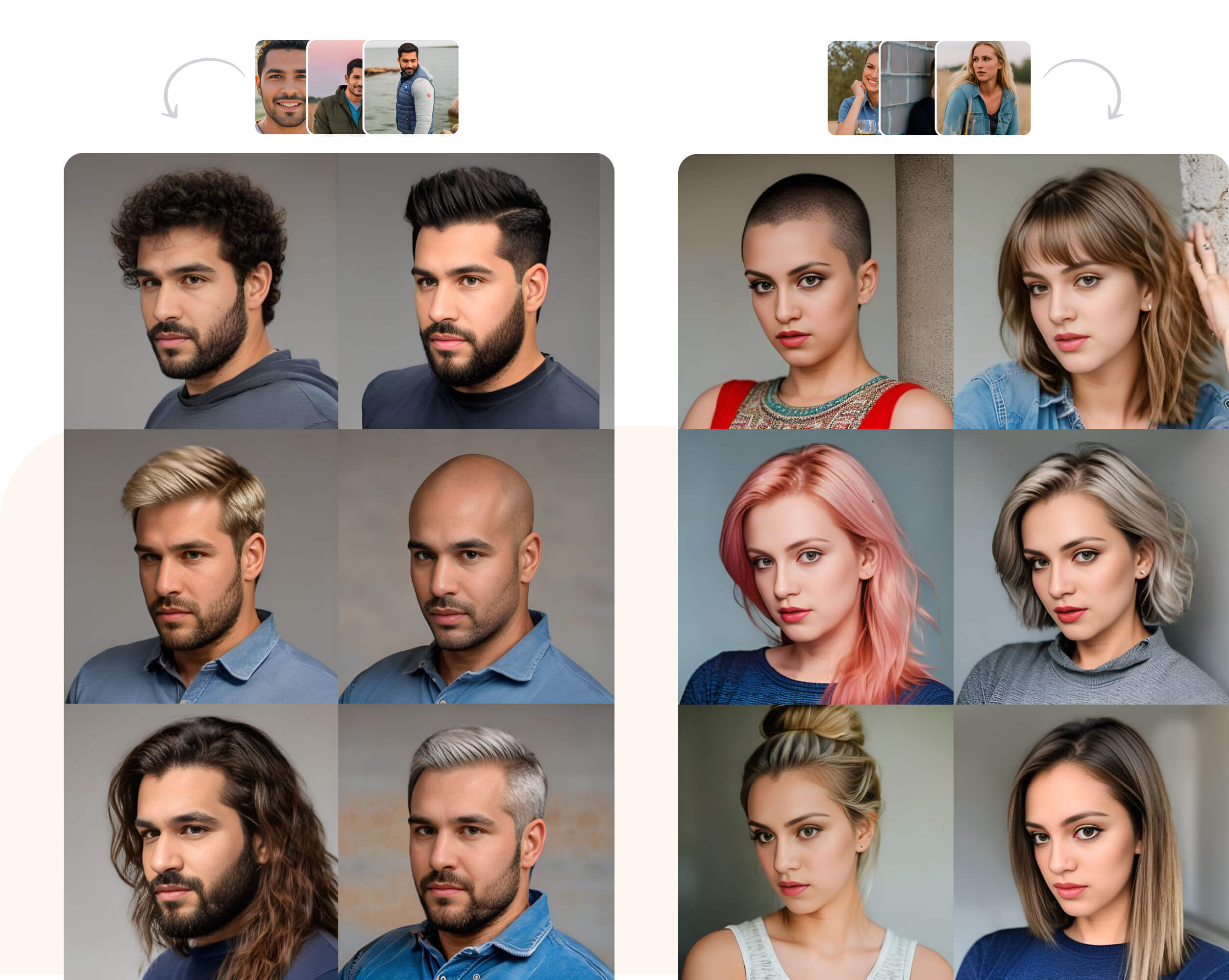 70s Hairstyle-Generating Apps : 70s hairdo with facetune
